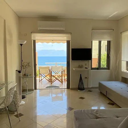 Messinian Seaview Mezonette #private Beach#unoblu Petalidi