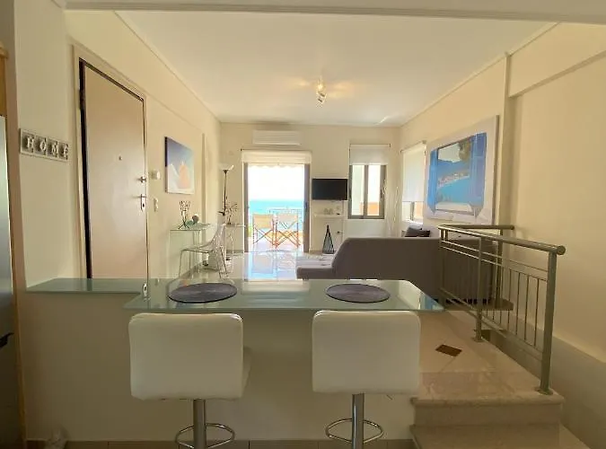 Messinian Seaview Mezonette #private Beach#unoblu *