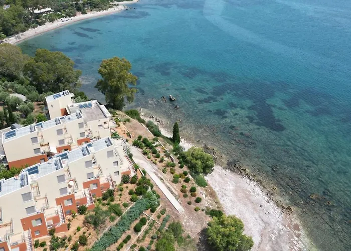 Messinian Seaview Mezonette #private Beach#unoblu 펜션 *